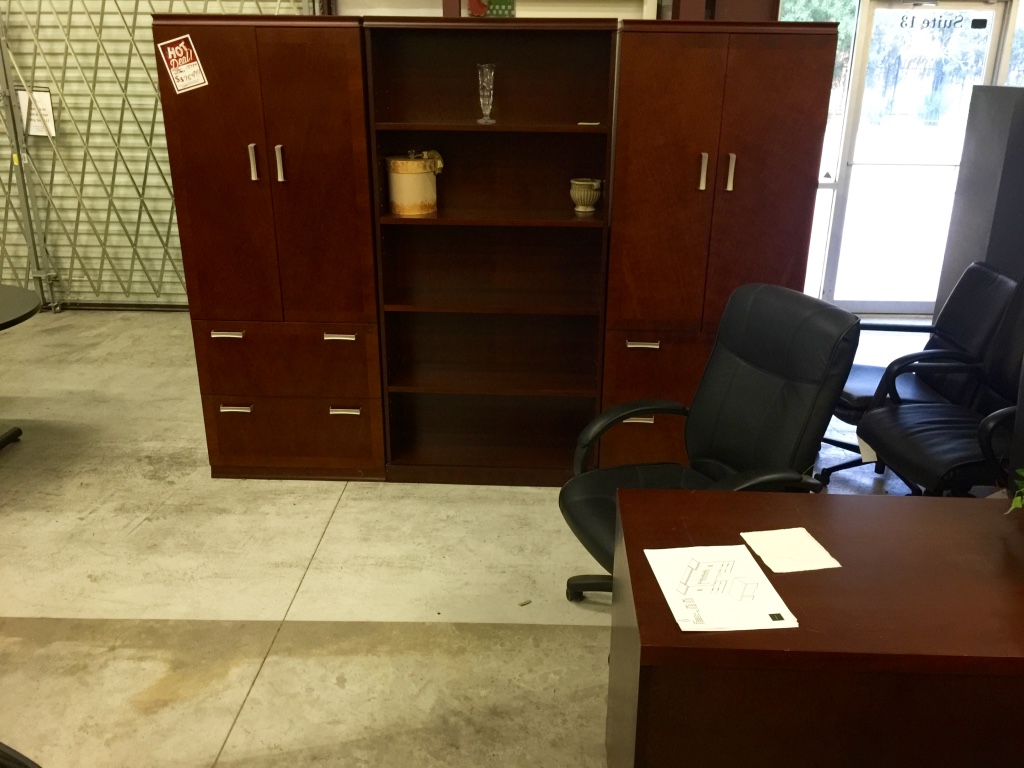Used Storage Cabinets and Bookcase